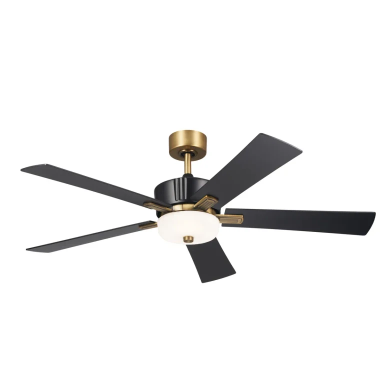 Icon 56" Indoor Ceiling Fan in Satin Black