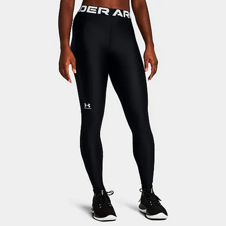 Under Armour Women's Heatgear Leggings in Black/White Size: XS
