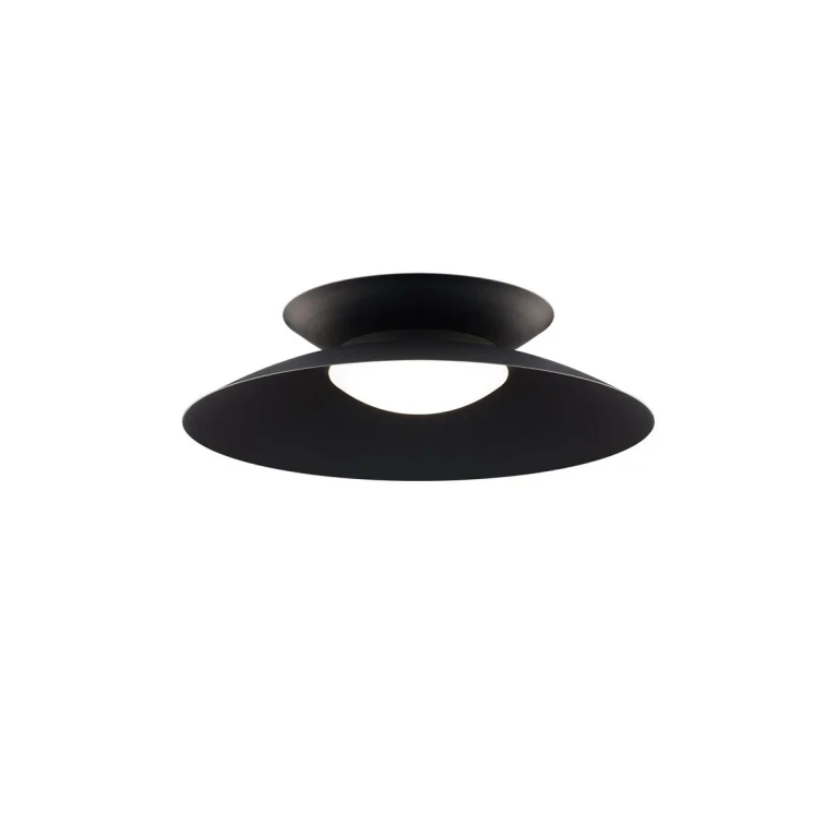 Black LED Flush Mount from the Miso Collection