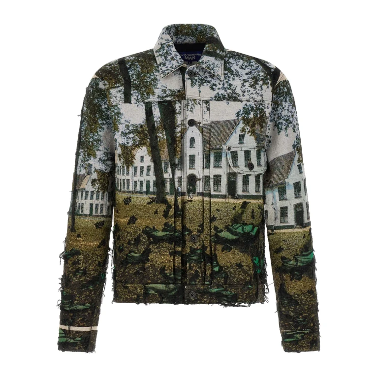 Junya Watanabe Jacquard Square Jacket