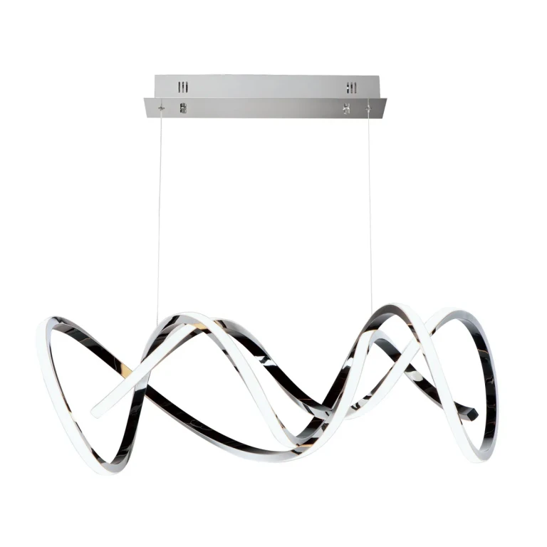 Black Chrome LED Pendant from the Signature Collection
