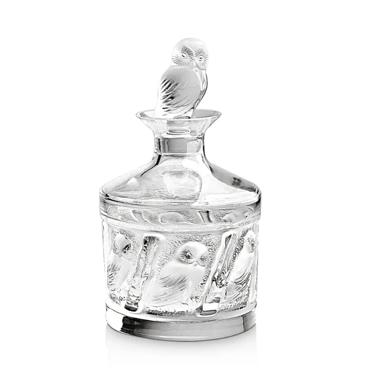 Lalique Owl Decanter