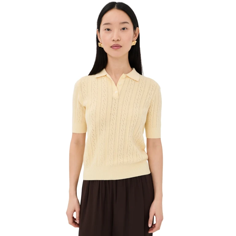 LISA YANG Cristine Sweater Limone 1