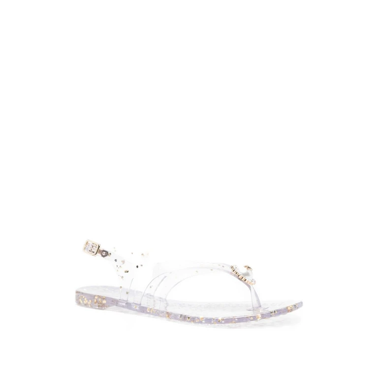 Casadei Sandals Clear Blue Pvc - Women