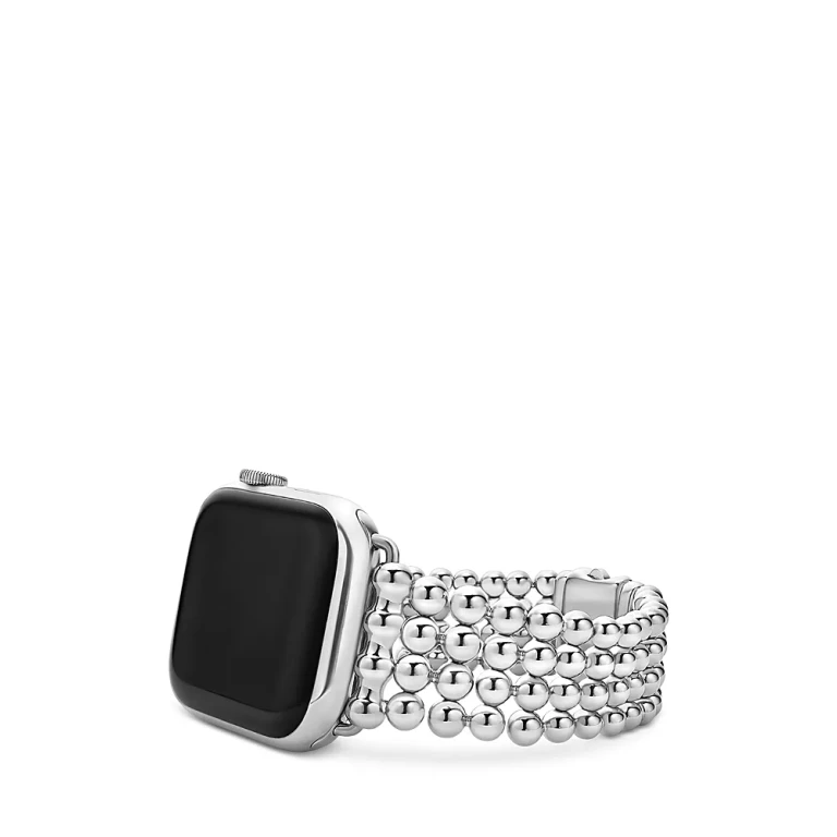 Lagos Smart Caviar Taper Apple Watch Bracelet, 42mm - 49mm