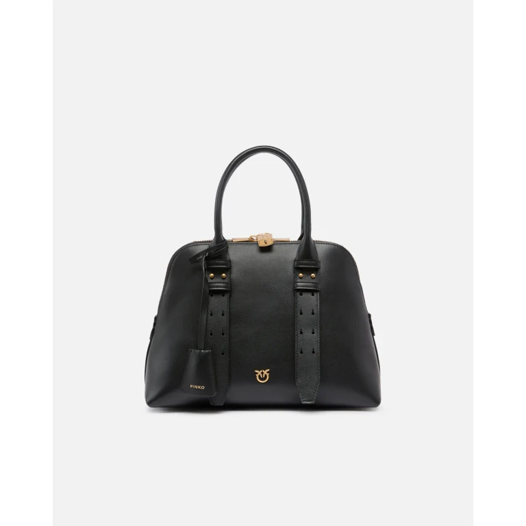 Pinko - Sac à main moyen Escape Bag en cuir