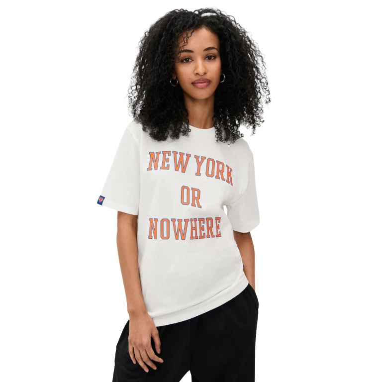 New York or Nowhere Knicks Classic Tee Off White 3XL