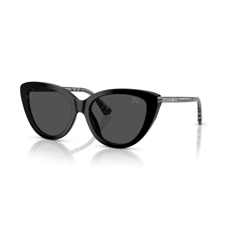 Burberry Dark Grey Cat Eye Ladies Sunglasses BE4457 416587 55