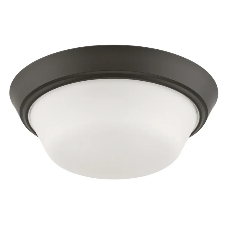 Antique Bronze LED Flush Mount from the Edessa Collection