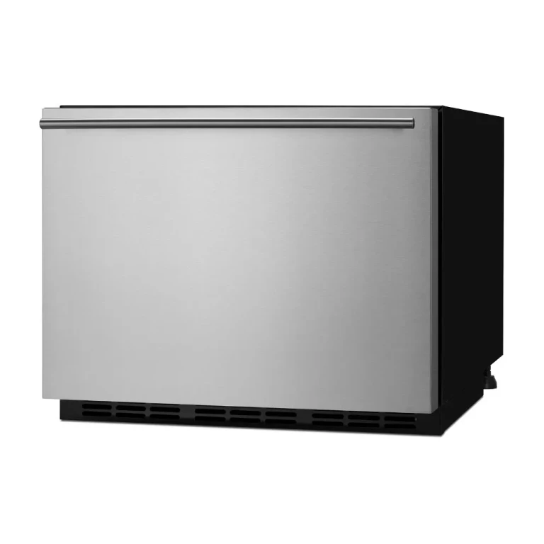 Summit 21.5" Wide Built-In Drawer Refrigerator - Stainless Steel