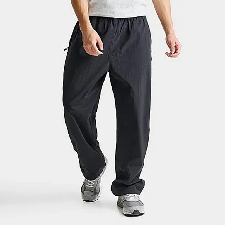 New Balance Men's Vision Pack Track Pants in Black/Red Size: Small