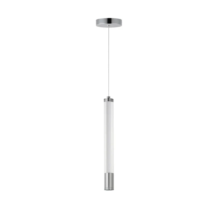 Polished Chrome LED Pendant from the Cortex Collection