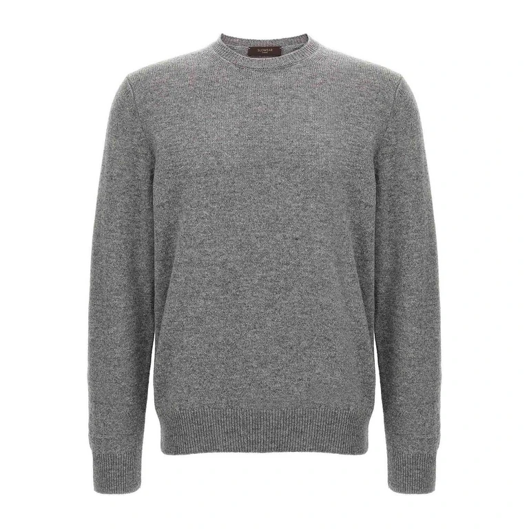 Zanone Pull Col Rond - Gris