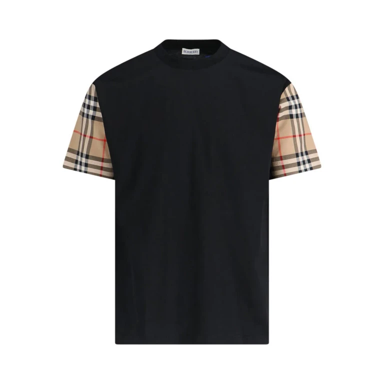 Camisa de algodón con cuadros Burberry