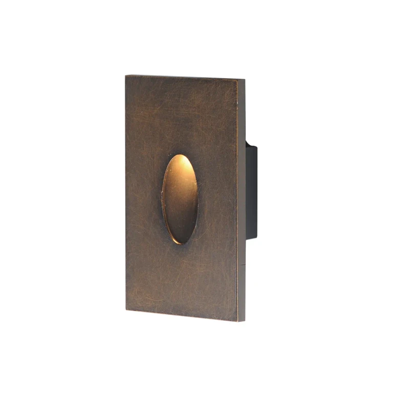 Antique Bronze LED Step Light from the Path Collection