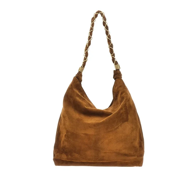 Saint Laurent Amalia Tasche aus Wildleder