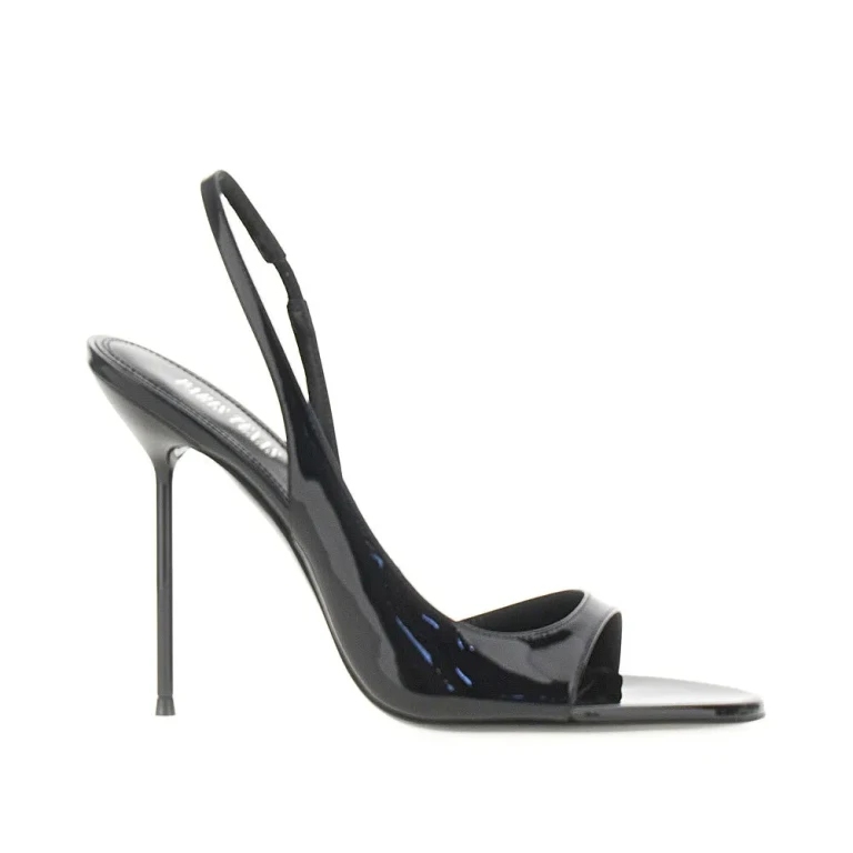 PARIS TEXAS 'Lidia' patent leather slingback sandals Woman 37