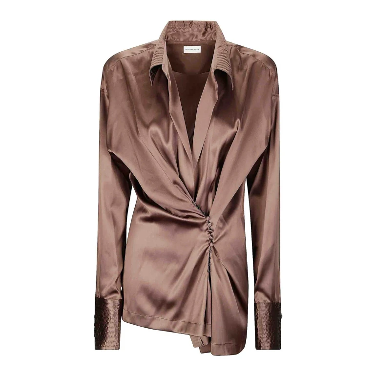 Dries Van Noten Chemise - Marron