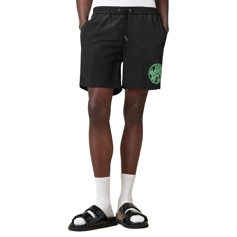 Allsaints Distortion Slim Fit 7 Swim Shorts