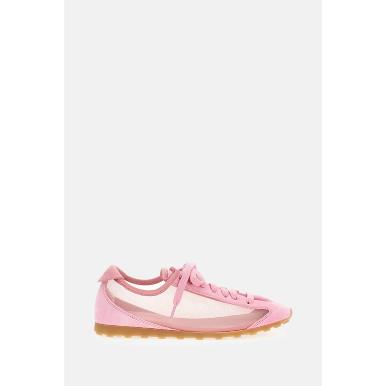 Jacquemus Sneakers Rose Lamb Leather - Women
