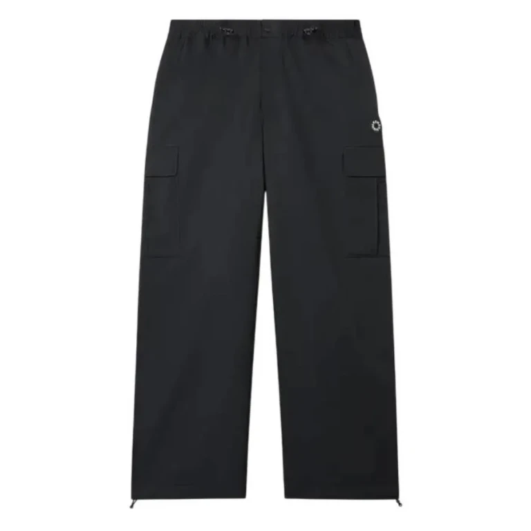 Kenzo Black Nylon Blend Cargo Pant