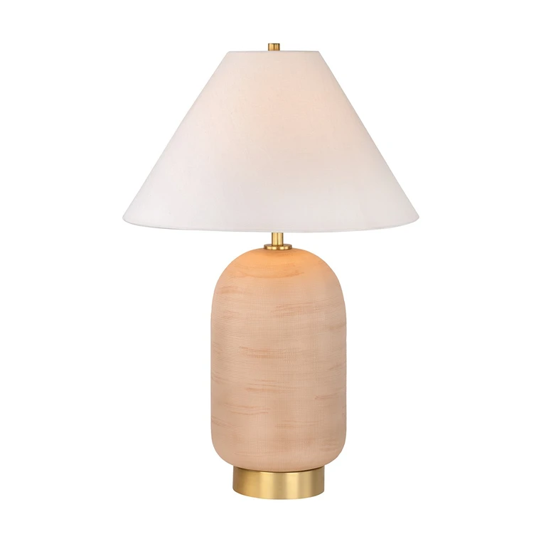 Aged Brass Table Lamp from the Raven Collection