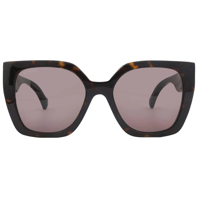 Gucci Brown Butterfly Ladies Sunglasses GG1300S 002 55
