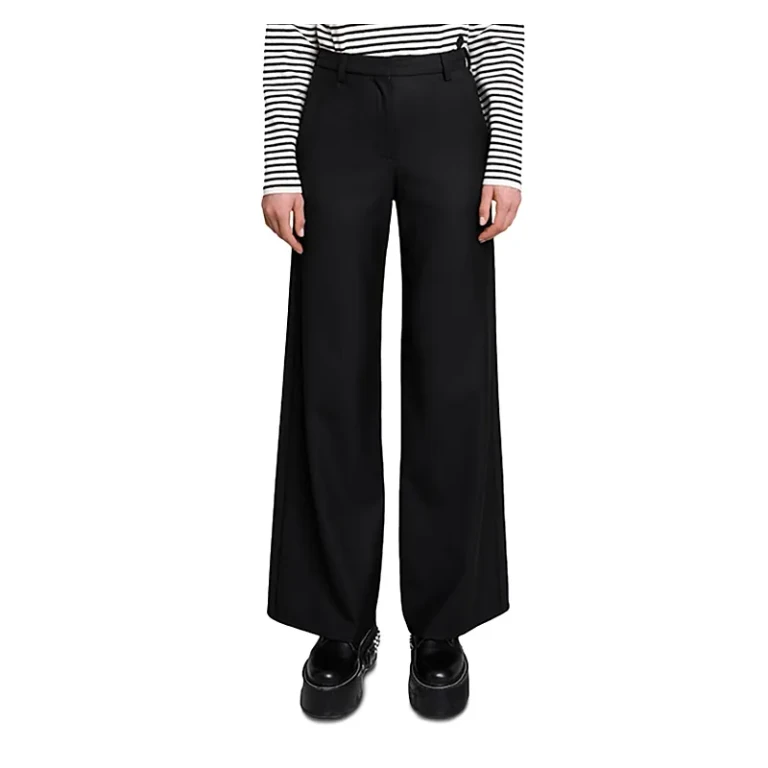 Maje Pimano Flare Leg Pants
