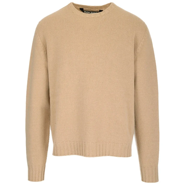 PALM ANGELS Back curved logo Sweatshirt Male XL