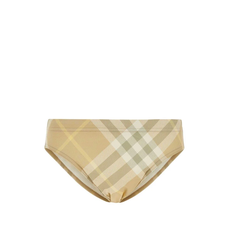 Burberry Flax Ip Check Beach Underwear