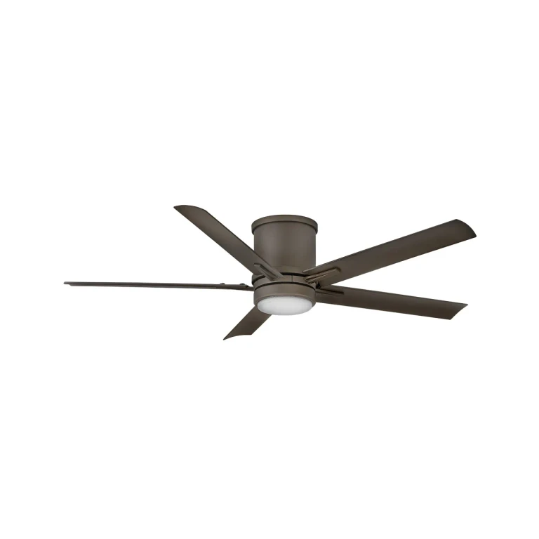 Metallic Matte Bronze 52"Ceiling Fan from the Vail Flush Collection