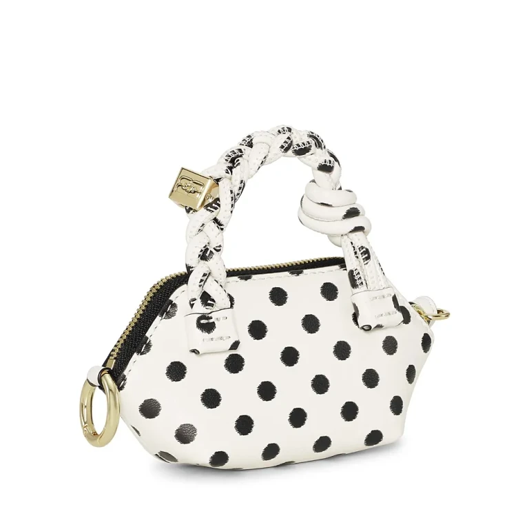 Ganni Nano Bou Bag Print Dots