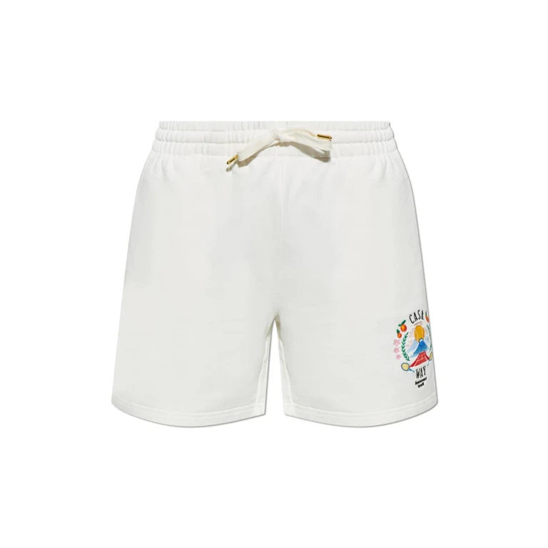 Casablanca Shorts With Embroidery
