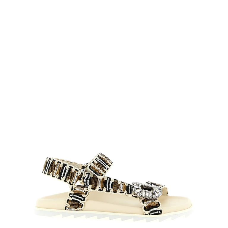 Heeled Sandal Woman color Multicolor (RVW45844700V7SC803)
