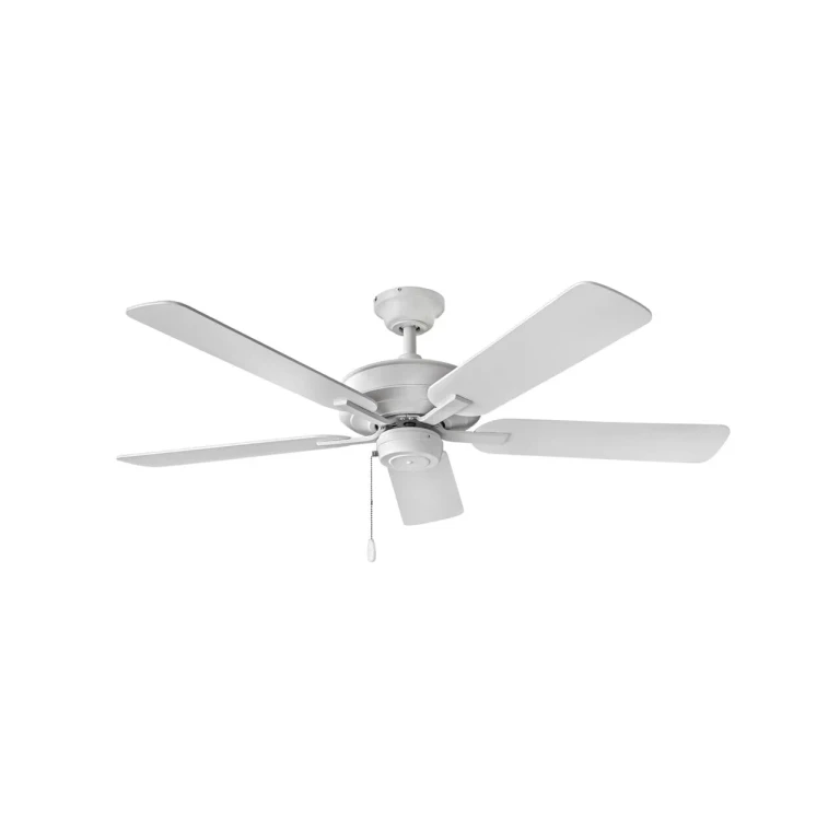 52" Outdoor Ceiling Fan in Chalk White