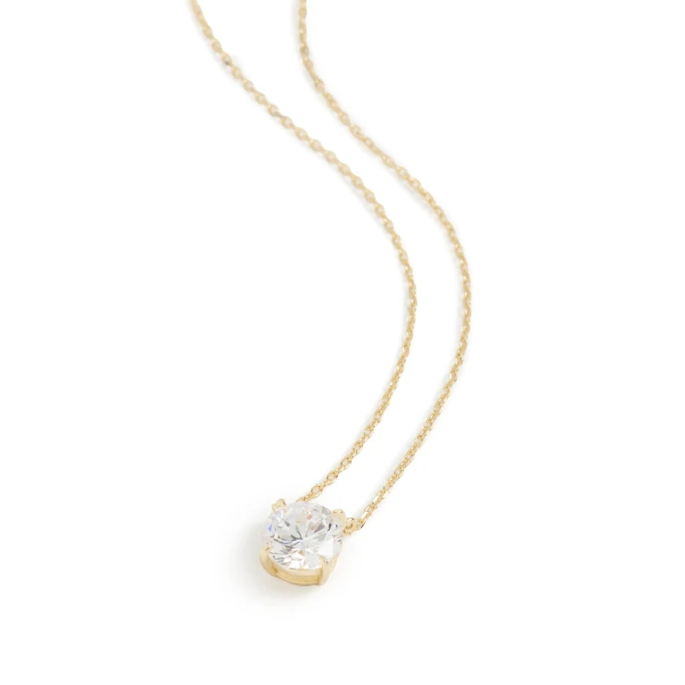 SHASHI Caroline Necklace Gold One Size