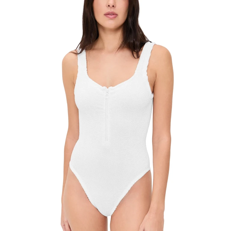 Hunza G Dallas One Piece White One Size