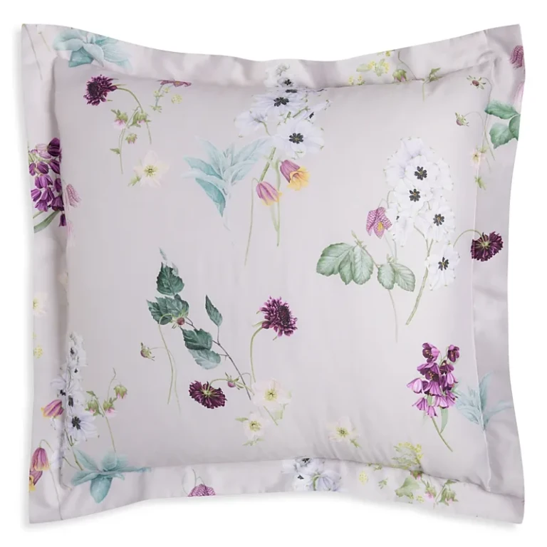 Freya Beige Flanged Pillow Euro Sham