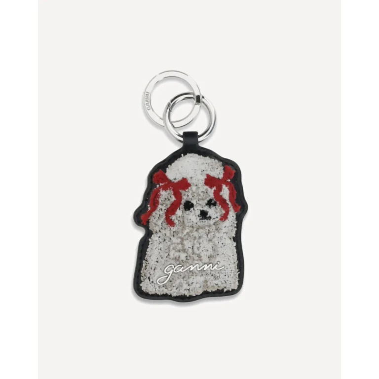 GANNI Poodle Key Ring Female UNI