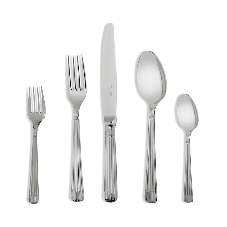 Christofle Osiris Stainless Steel 5-Piece Place Setting
