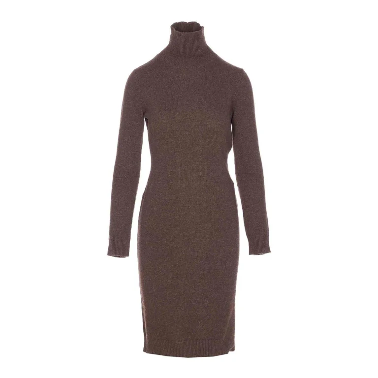 MM6 Maison Margiela Pull Col Roulé - Marron