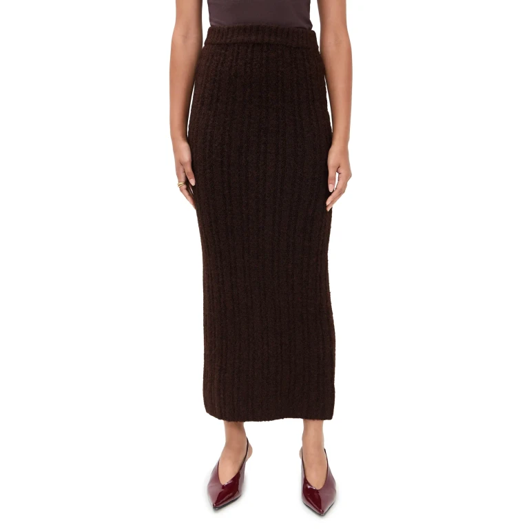 Line & Dot Ophelie Skirt Chocolate L