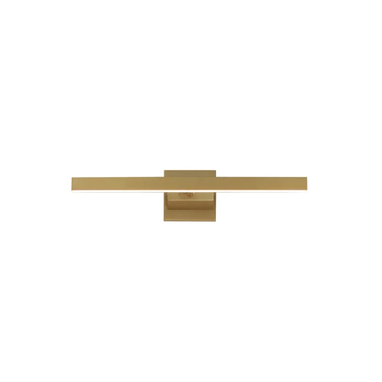 Gold LED Picture Light from the Pasha Collection