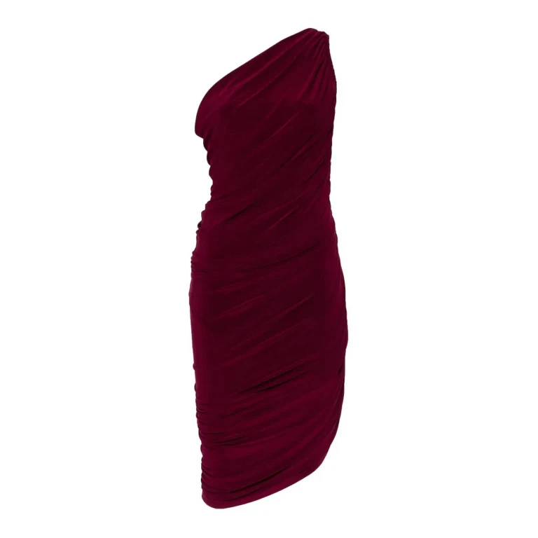 Norma Kamali Robe Au Genou - Violet