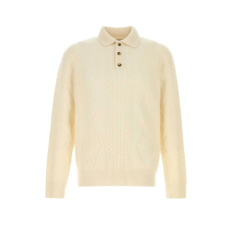 Burberry Ivory Alpaca Blend Sweater