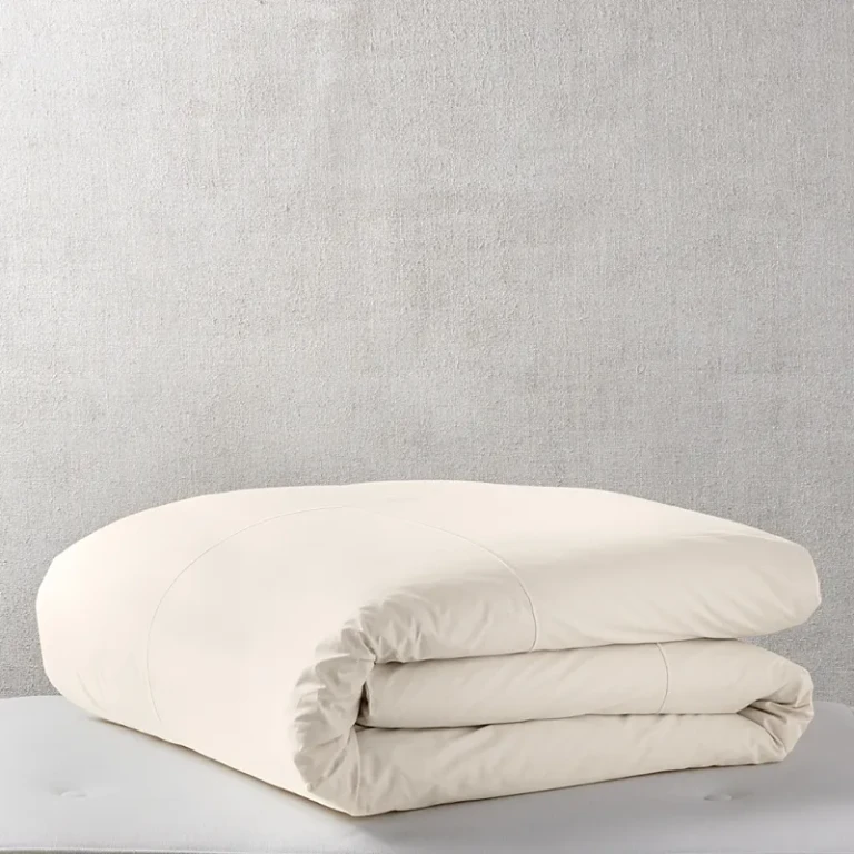 Italian Percale Solid Duvet Cover, Full Queen - Exclusive