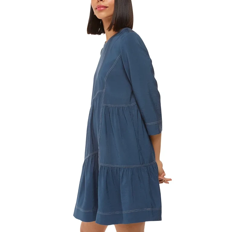 Whistles Phoebe Seam Trapeze Dress