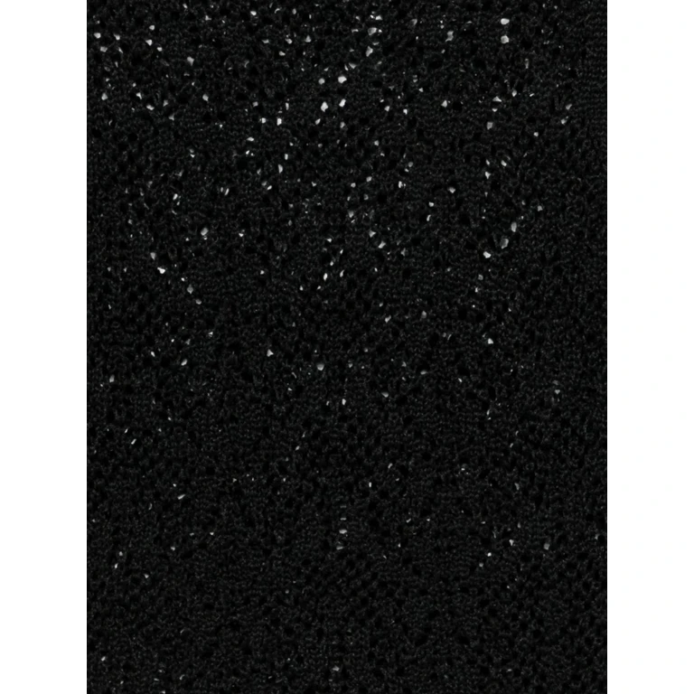 Comme Comme Comme Sweaters Black Nylon - Women