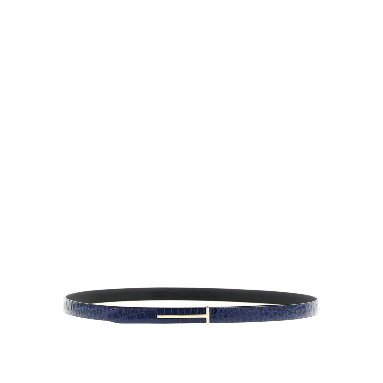 Tom Ford Ceinture - Bleu