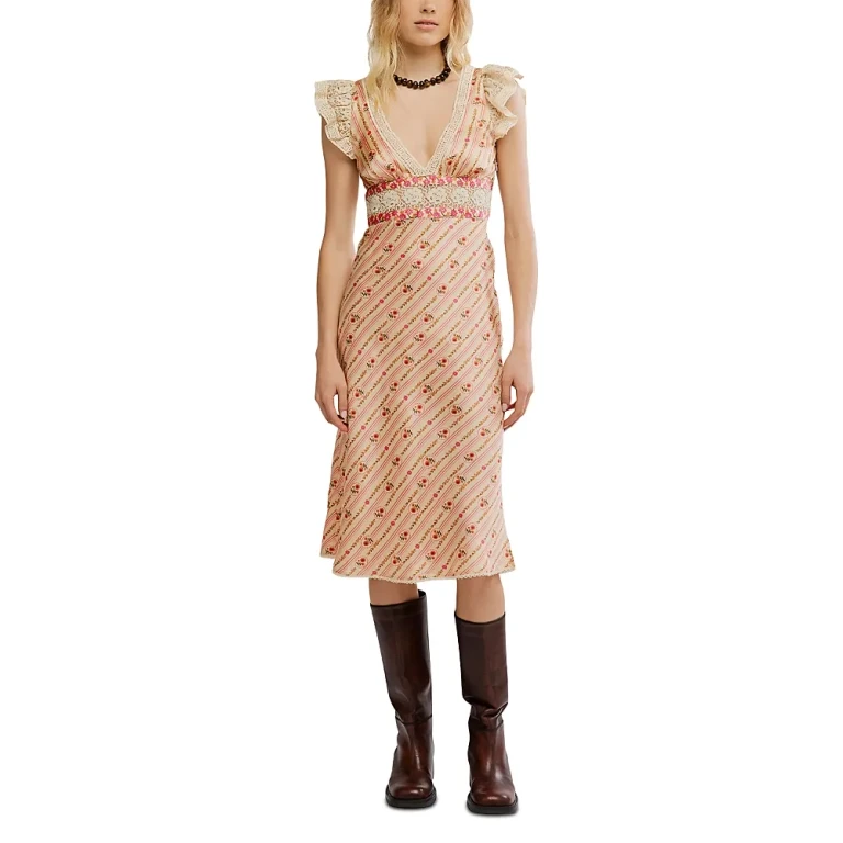 Free People Bali Belle Midi Dress